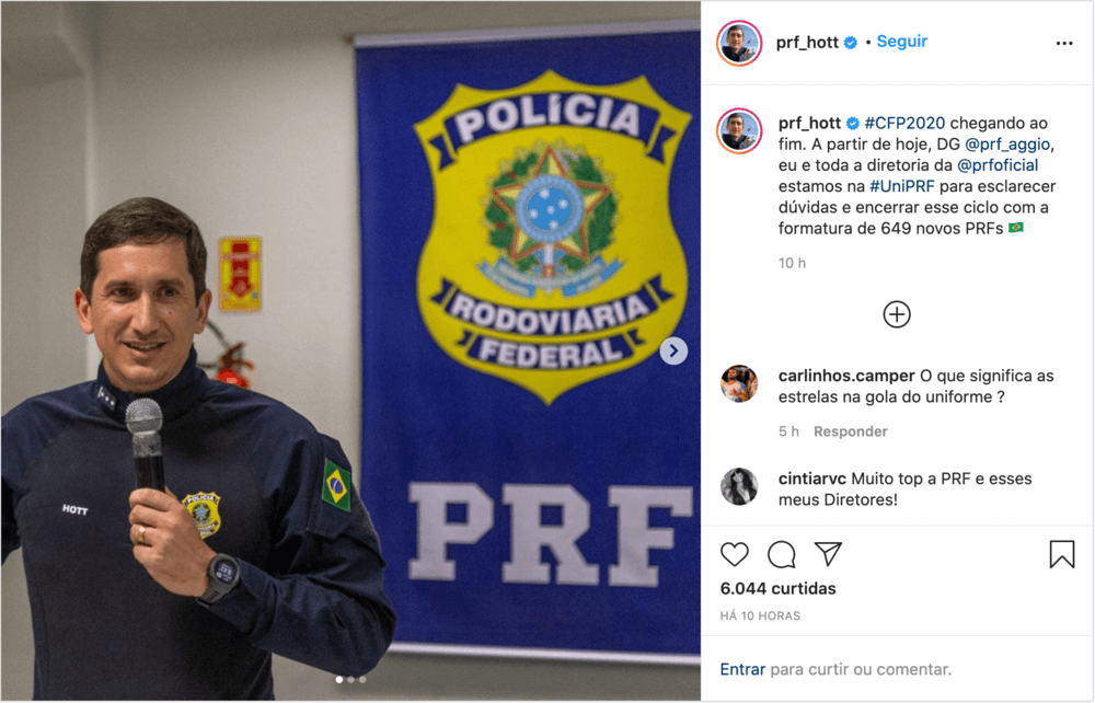 CFP 2020 forma 649 novos Policiais Rodoviários Federais